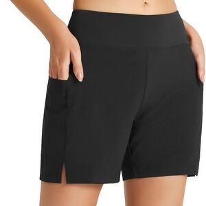 🆕Baleaf Women's Black Swim Shorts